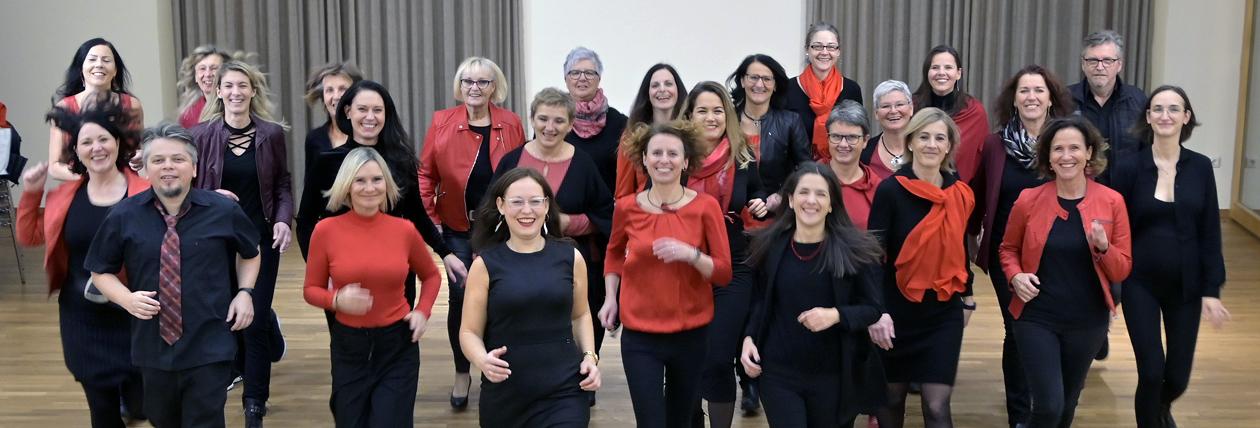 Gruppenfoto der Gallus Singers